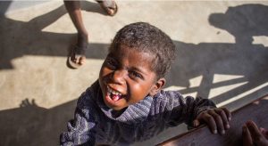 Chłopiec z Madagaskaru